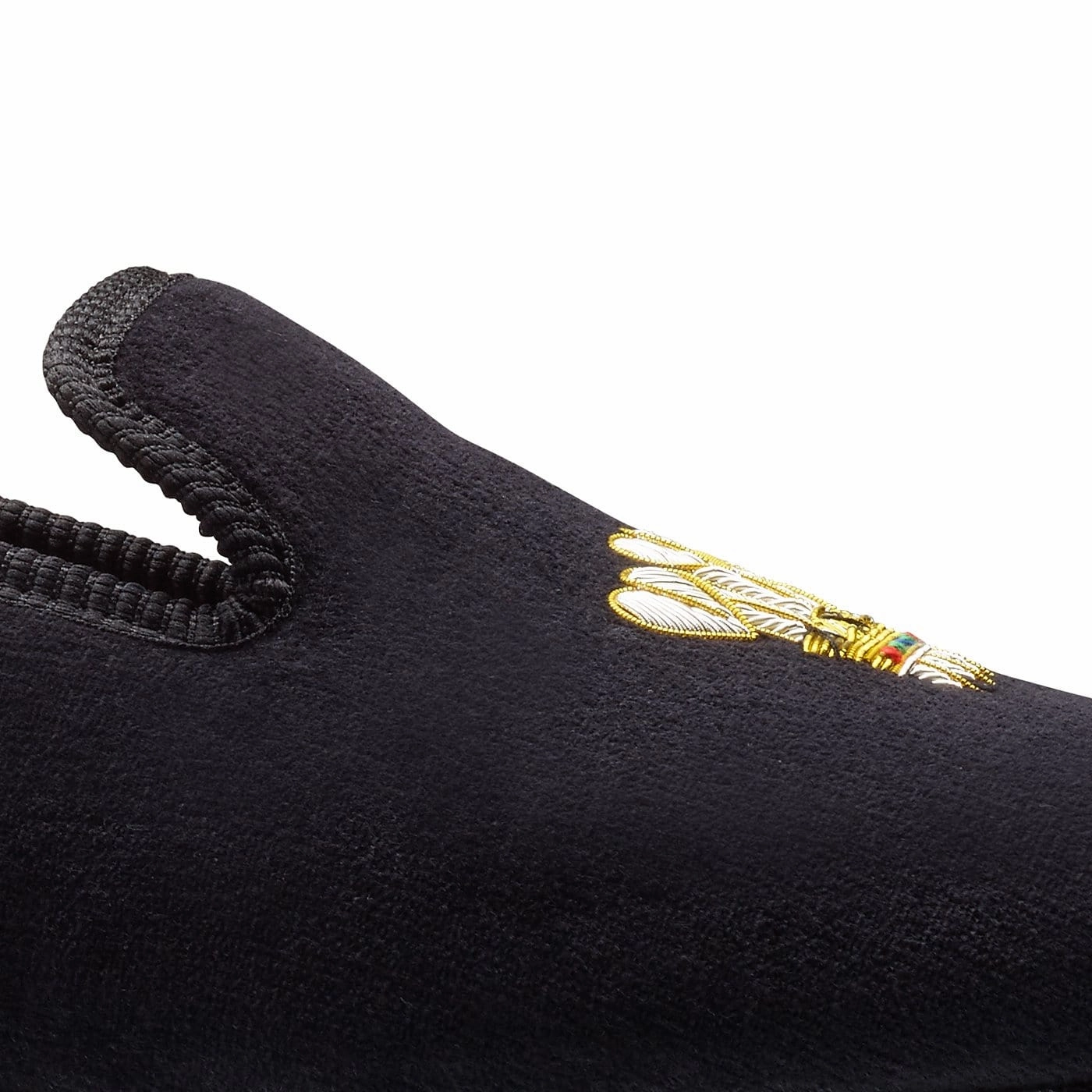 Light Slip-On P.O.W Black Velvet