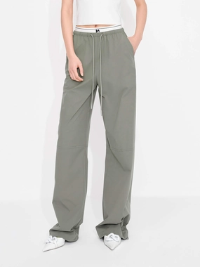 Workout-ready Quick drying material Drawstring Track Pants