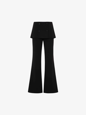 TailoredSilhouette Lightweight insulation Layered Detail Tailored Pants