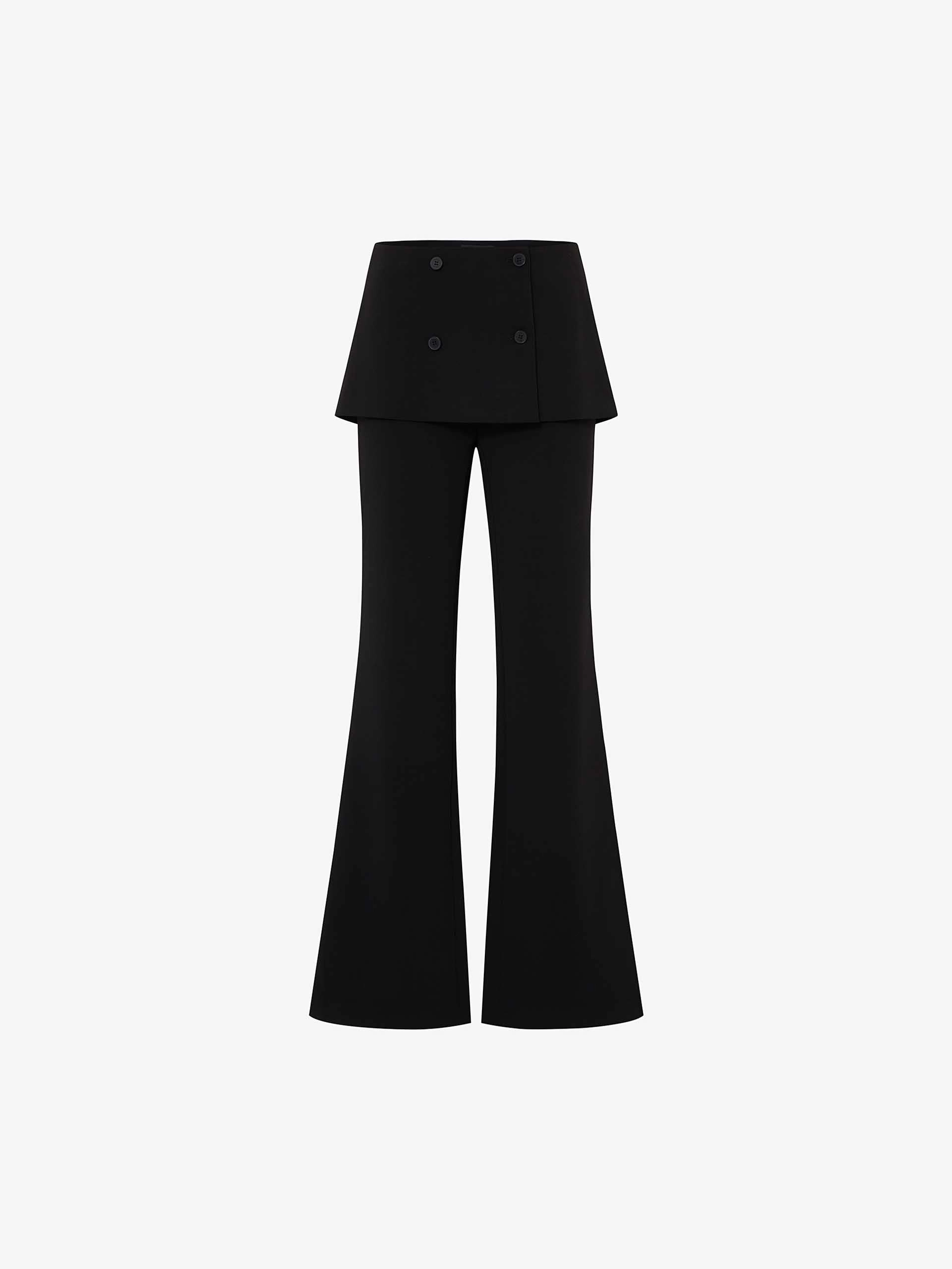 Day-to-Day Wear Layered Detail Tailored Pants