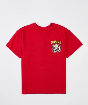 Mishka Bullseye Short Sleeve Tee - Red MultiDirectionalStretch