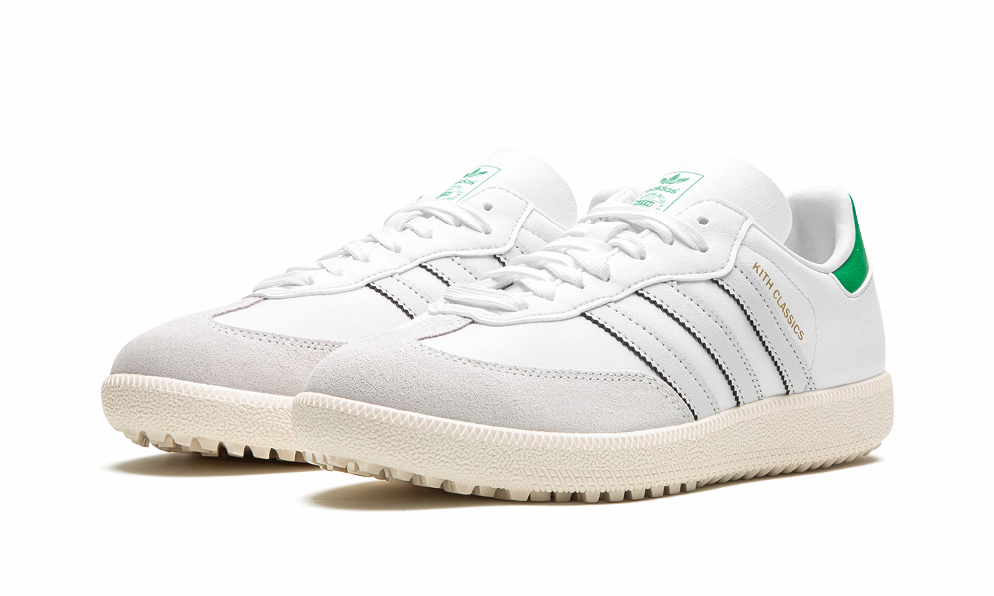 Freedom Steps Samba Golf "Kith - White / Green"