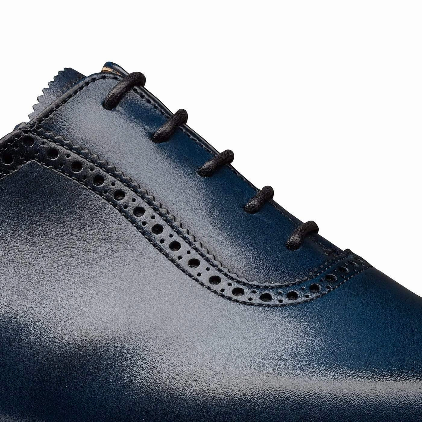Westbourne Blue Burnished Calf Leather Upper