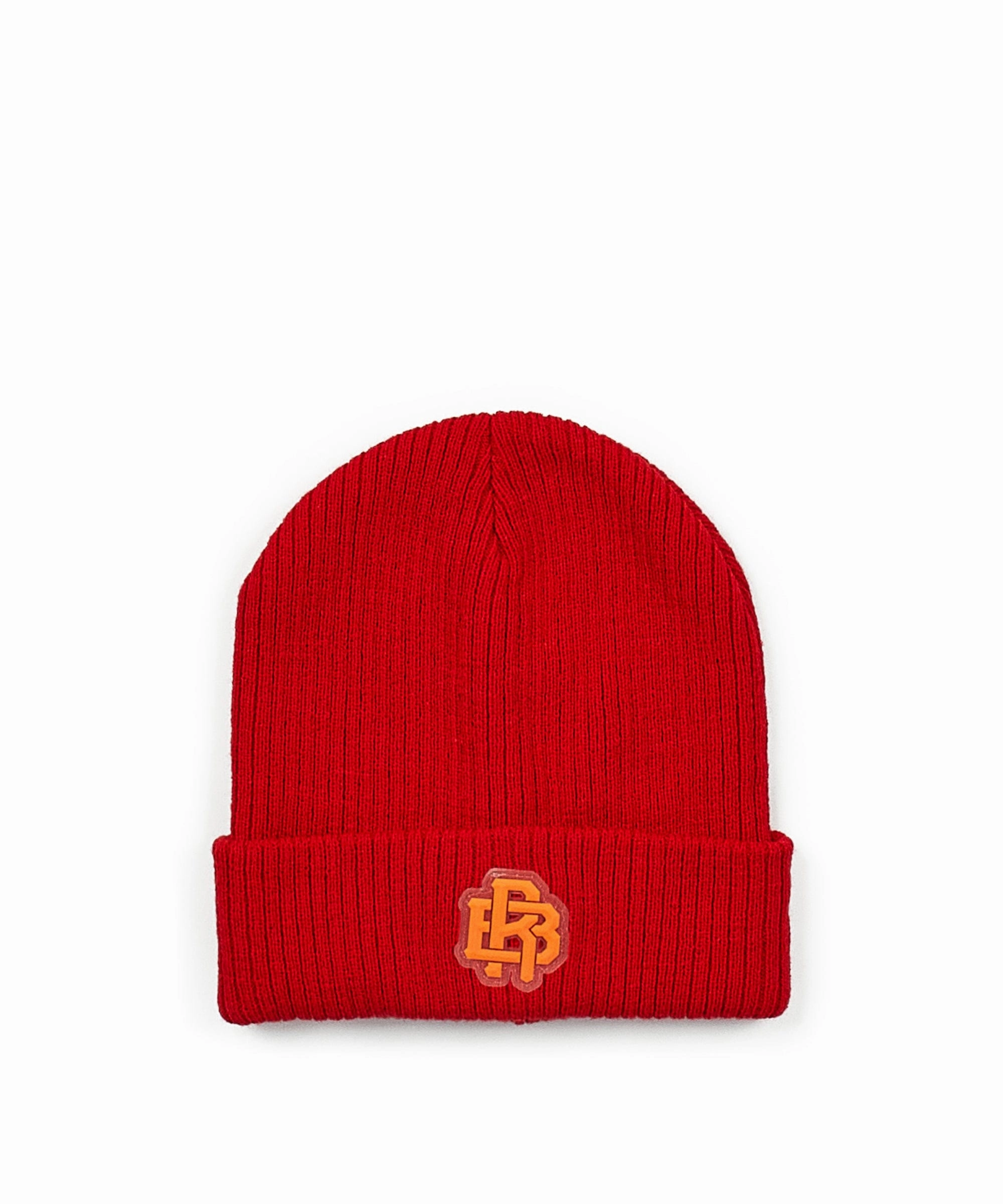 Roll Up Sleeve Design RB Series Beanie - Red