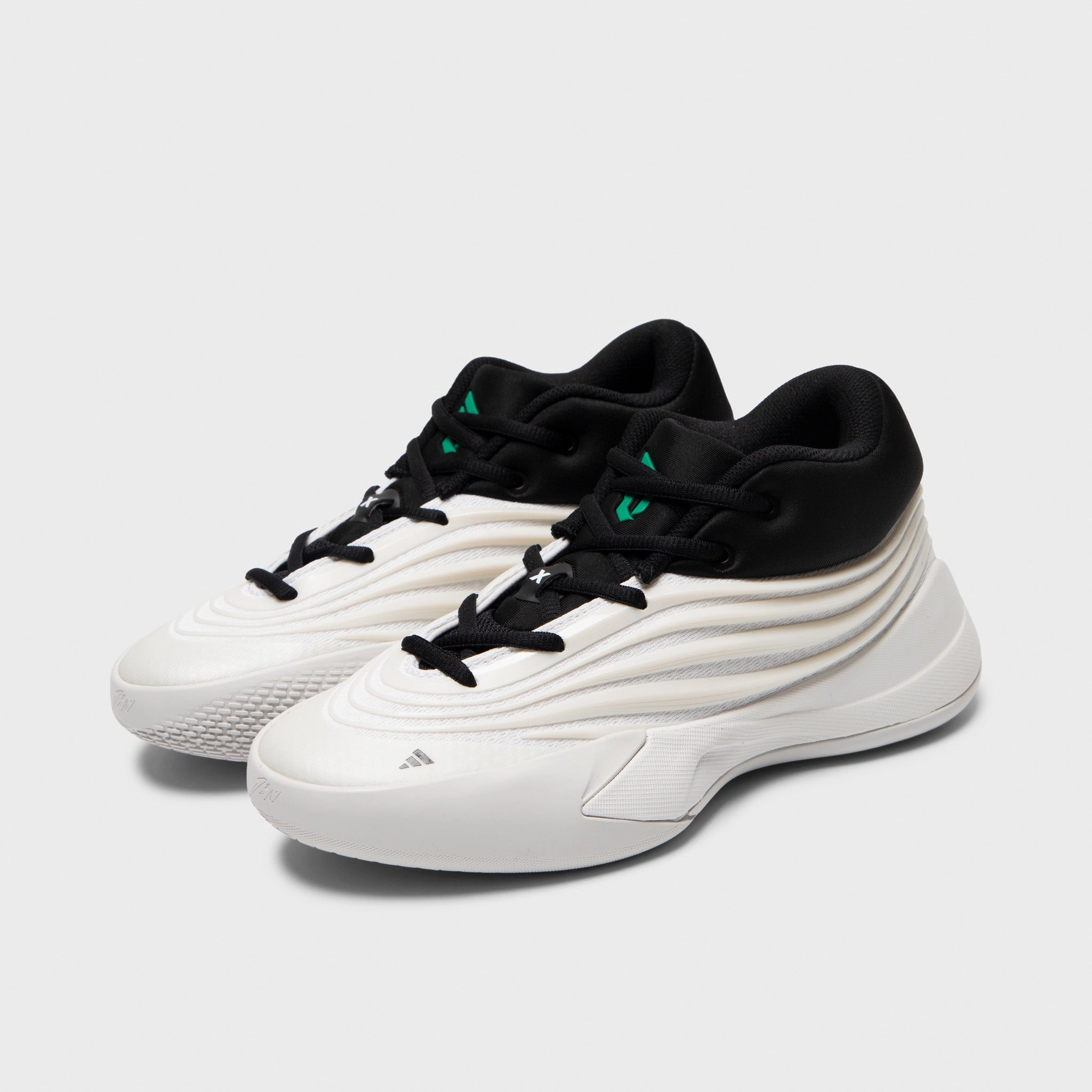 easy move adidas Juniors' Dame X Zero Metallic / Core Black - Court Green