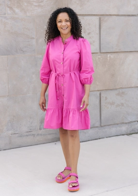 Roselle Dress Laid Back Look Travel Style