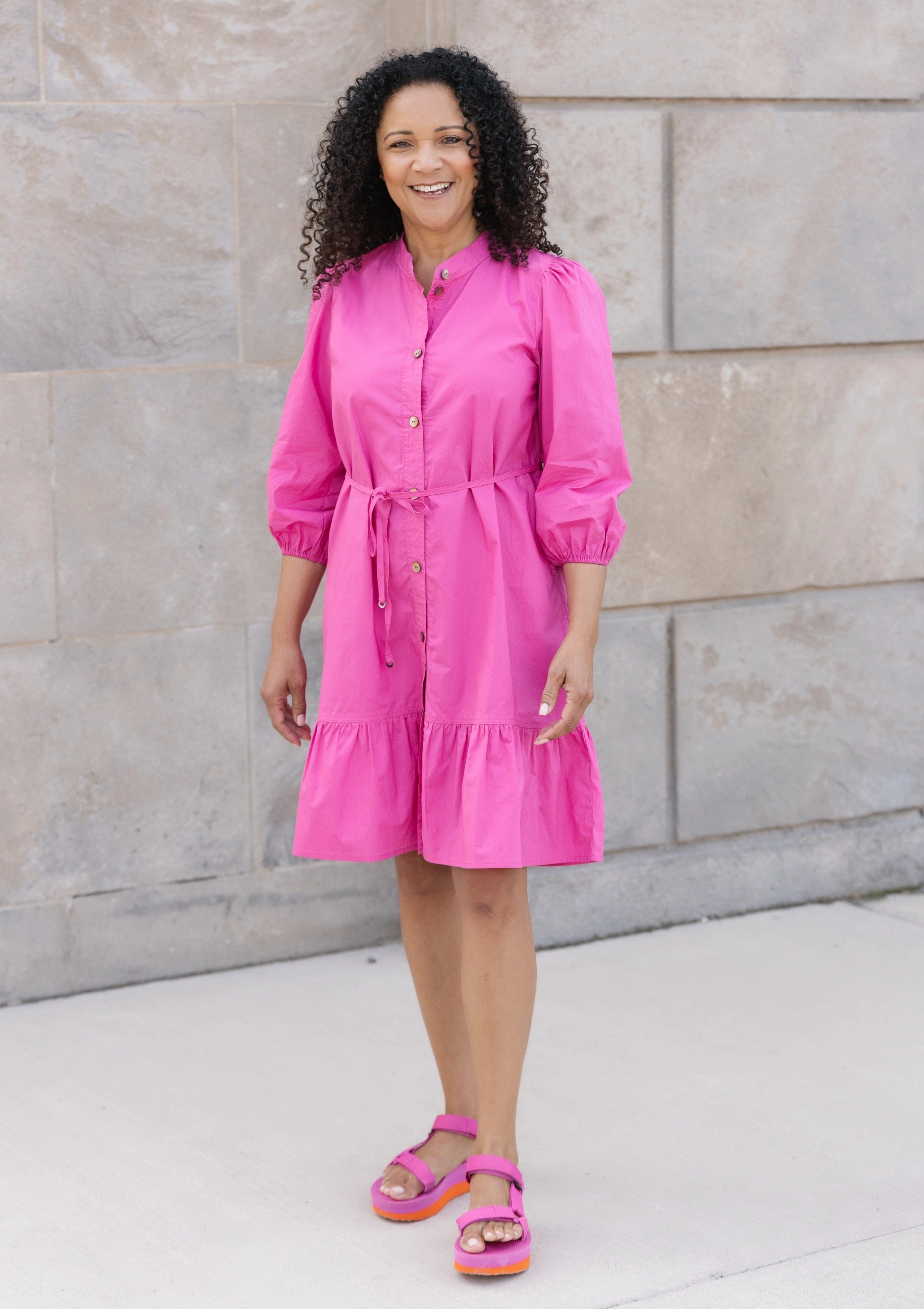 Roselle Dress Relaxed Outfit