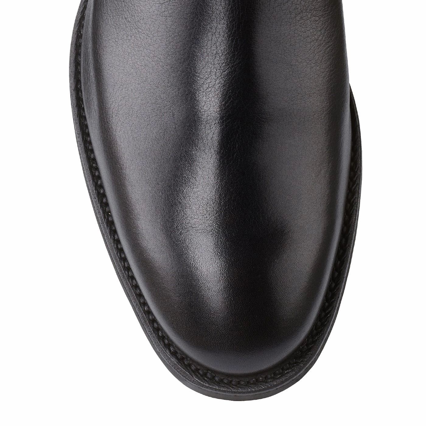 Reliable Grip Durable Shell Hiking Trails Chelsea 5 Black Milled Calf
