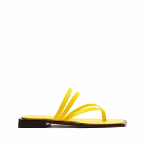 Hill Step Rania Leather Flat Sandal