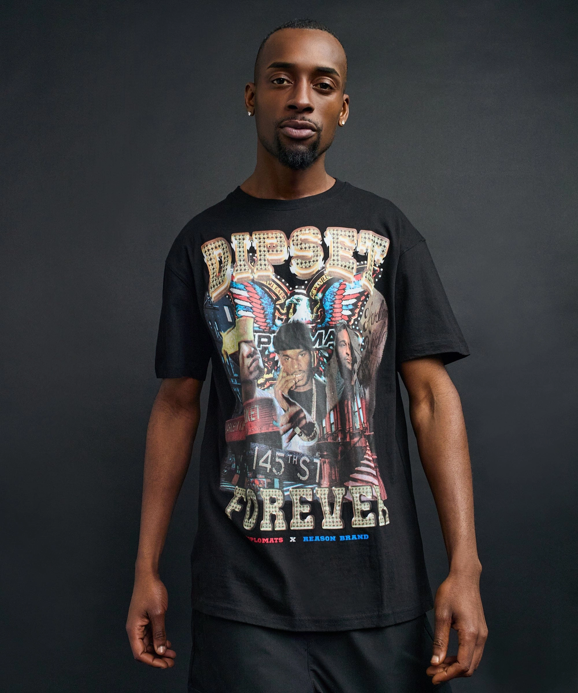 AbrasionResistant Fabric Forever Short Sleeve Tee - Black