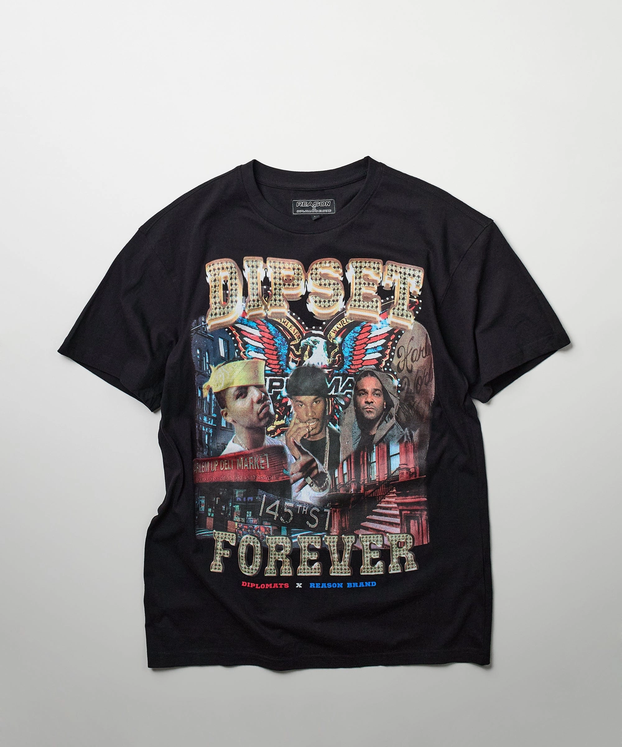 Forever Short Sleeve Tee - Black Slim Silhouette
