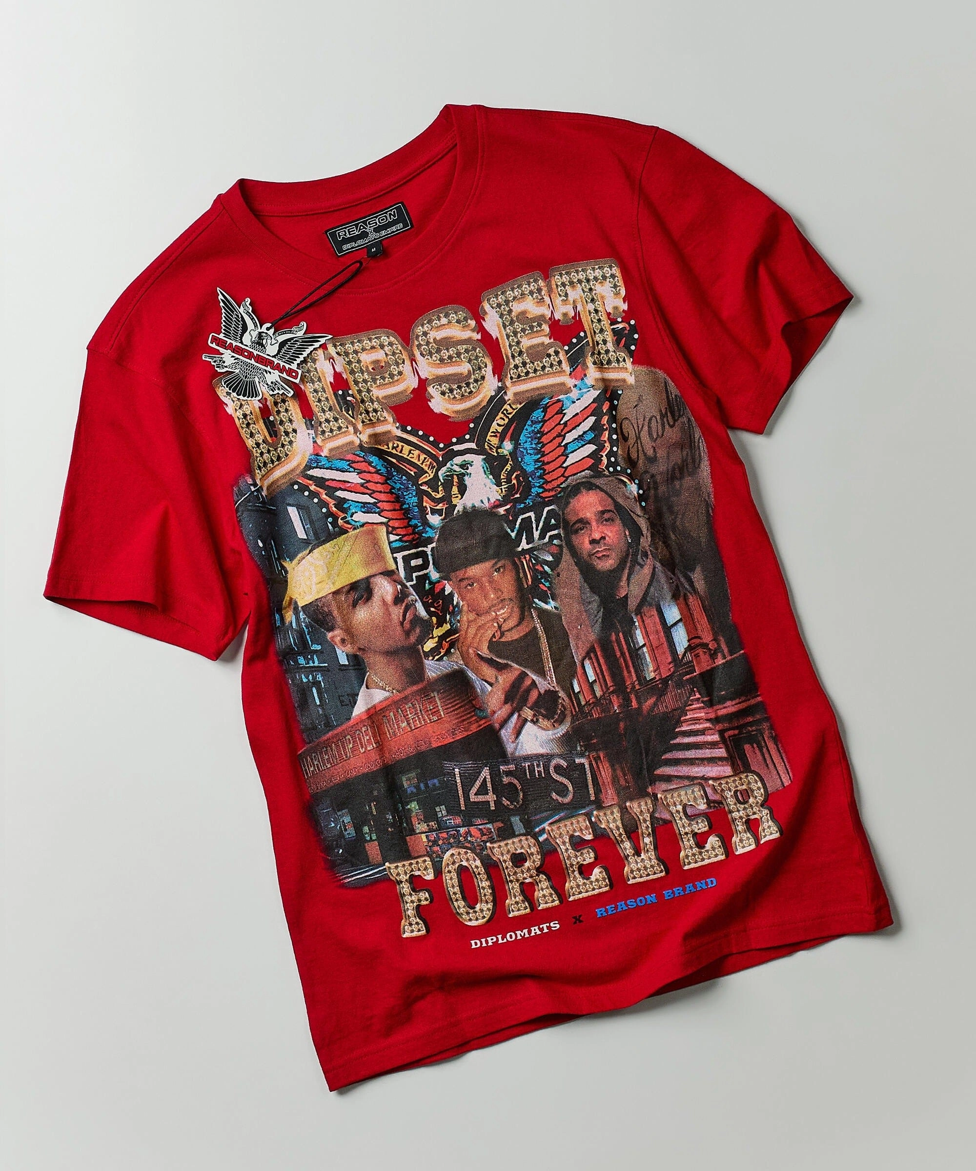 Forever Short Sleeve Tee - Red Lightweight Thermal