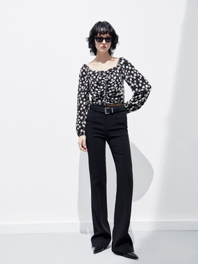 Slim Fit Tailored Pants Seasonal Wear