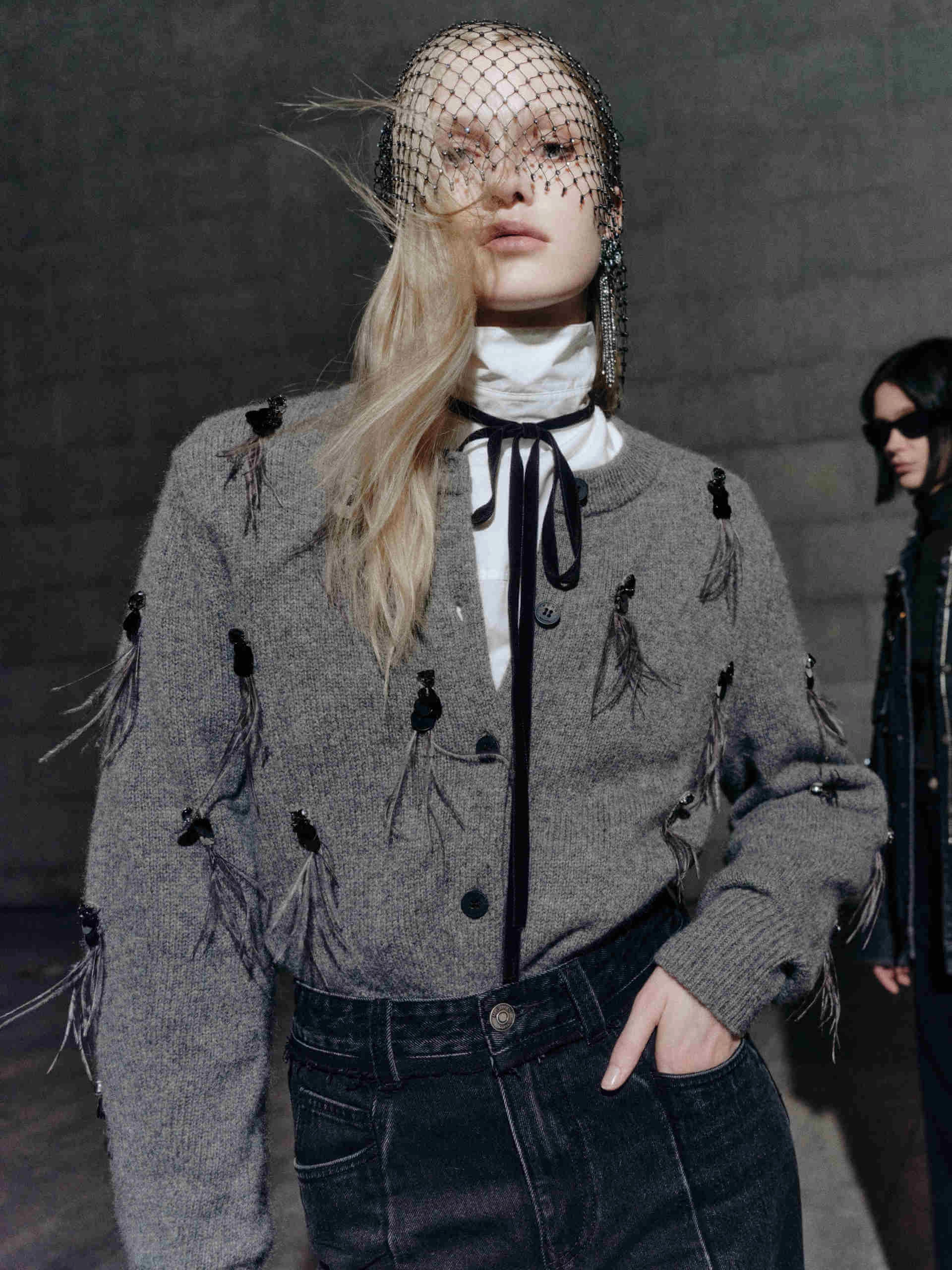 Soft Yak Knitted Cardigan FlexibleSole Hidden Zipper Closure