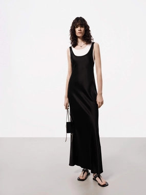 Grace Flow Flattering bodycon dress Fitted Maxi Tank Dress