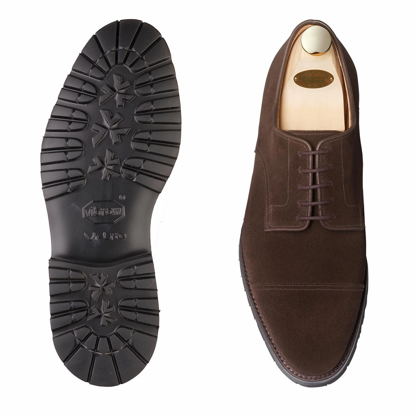 Bradford Dark Oak Suede (E Fitting) Simple Lines Comfort Ready