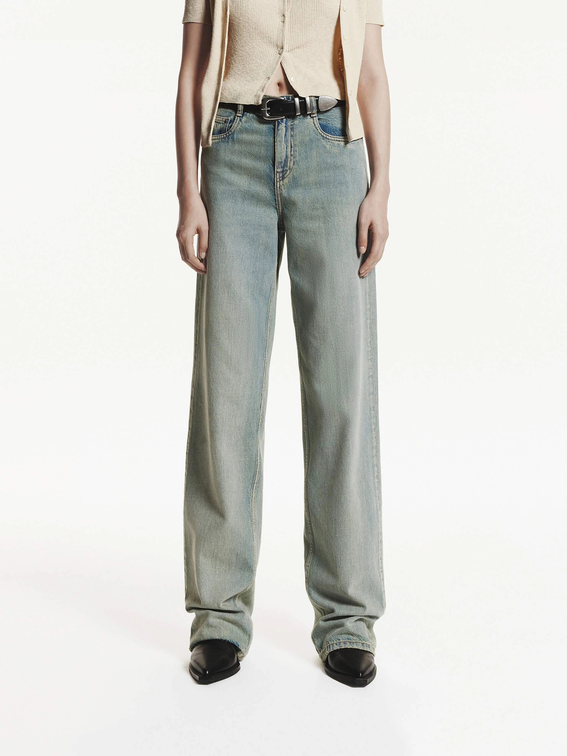 Festival Outfit Urban Explorer easy move Straight Leg Vintage Jeans