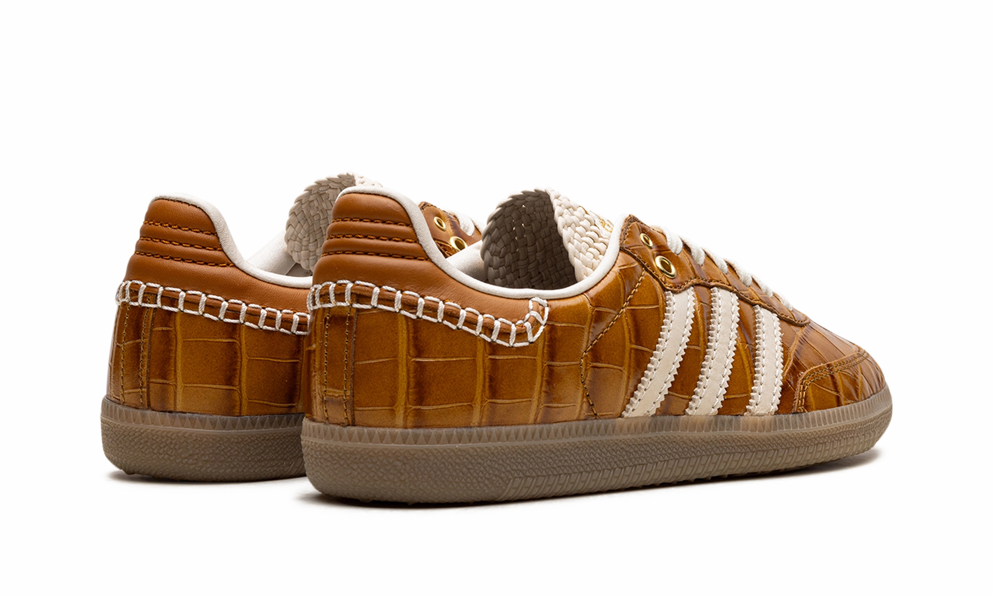 Current Step Soft Soles Samba OG "Wales Bonner - Brown Croc"