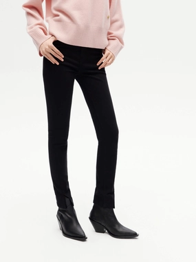 Fit Anytime Front Slit Skinny Jeans