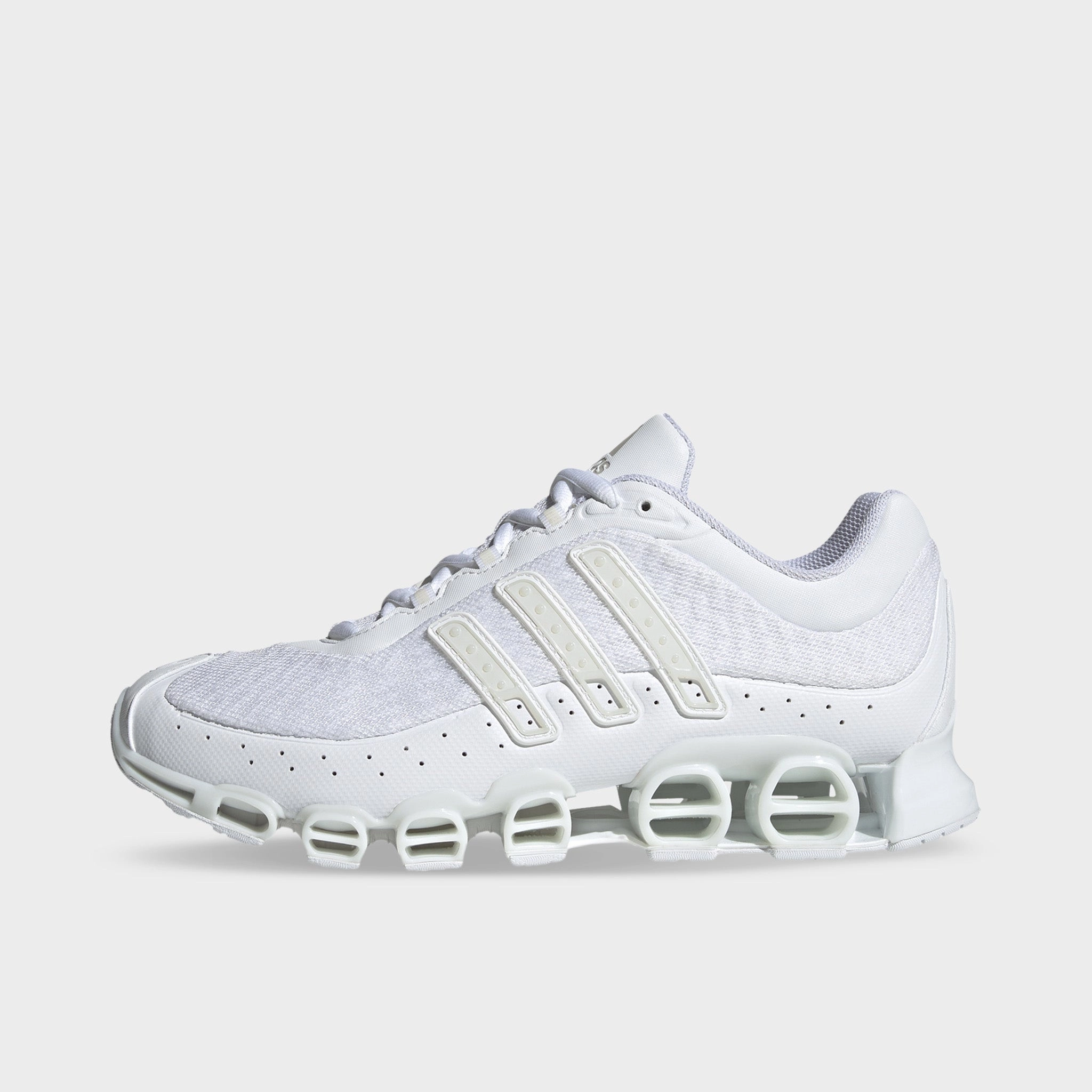 adidas Megaride White / White - Grey One Lean Profile Cool Feet