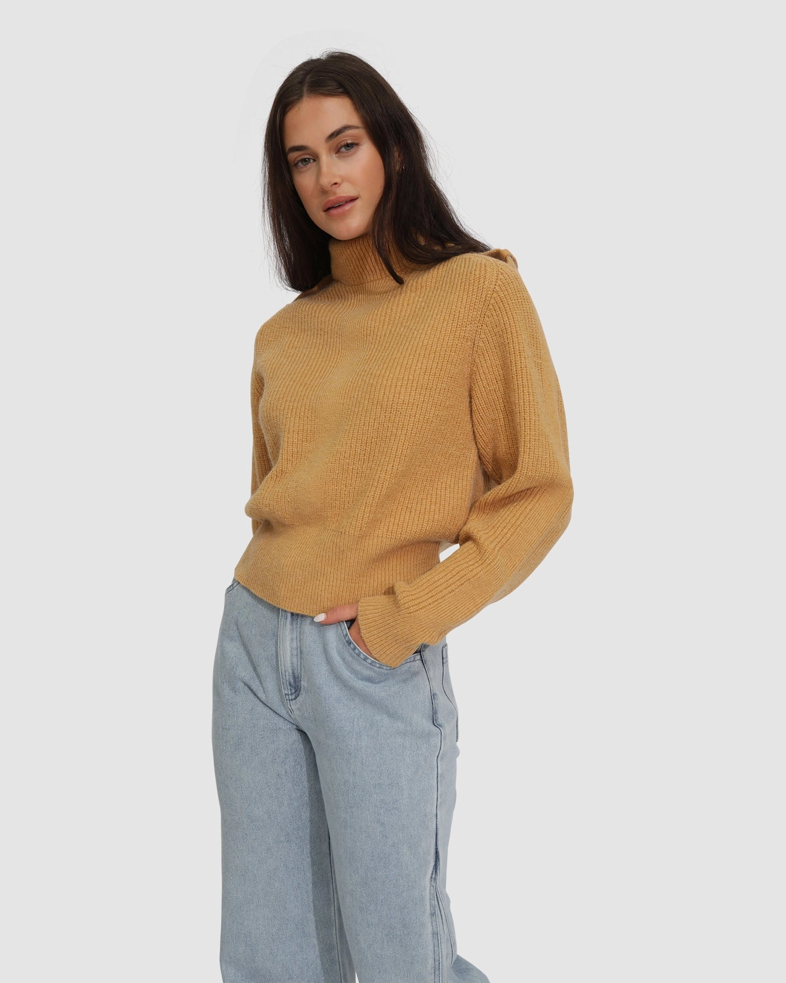 Layering Piece Chilly Ready Lost & Found Knitted Sweater