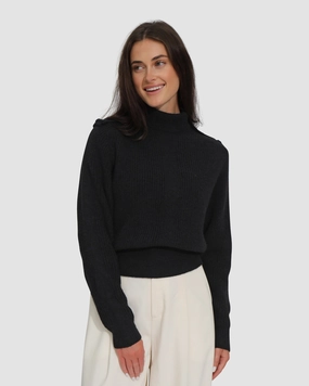 Casual Cozy Lost & Found Knitted Sweater