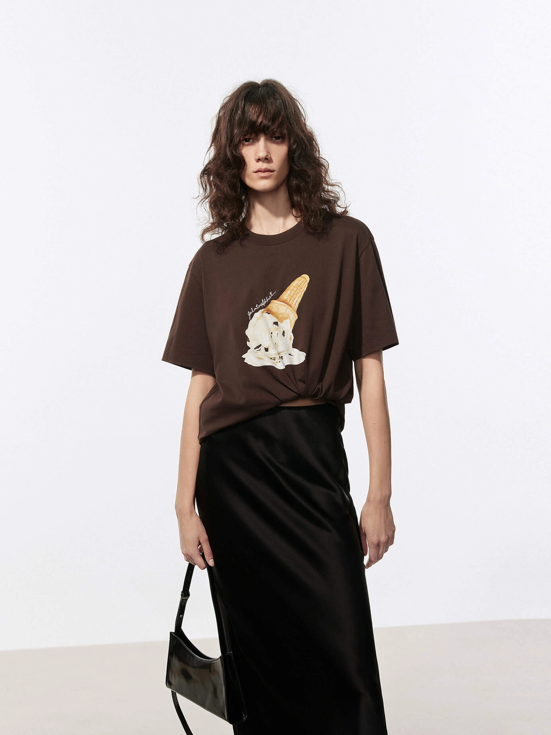 Cozy Vibe Wear Gelato Print Cotton T-shirt