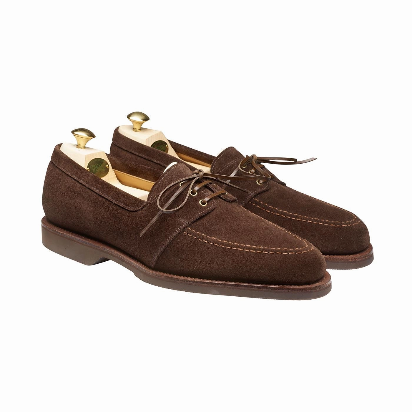 Quick Pace Falmouth Dark Brown Suede