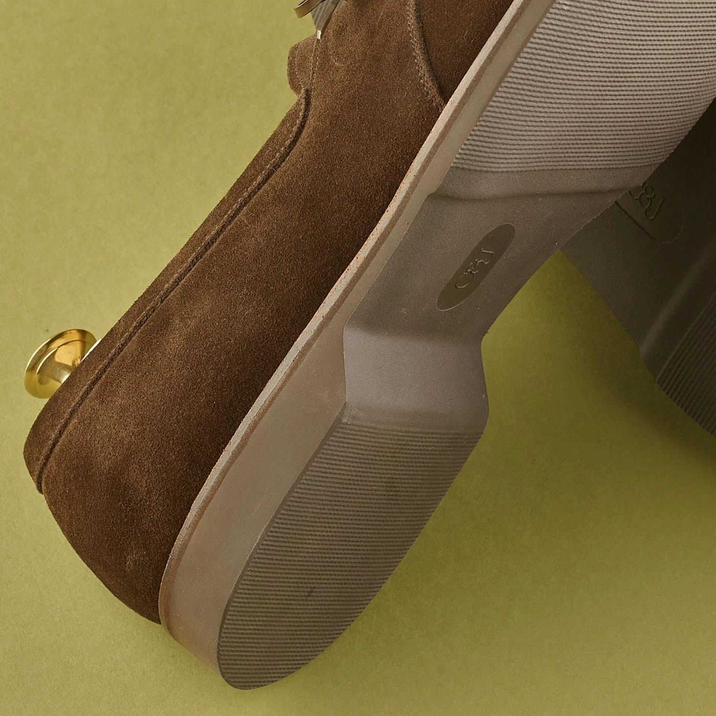 Abrasion resistant Falmouth Dark Brown Suede