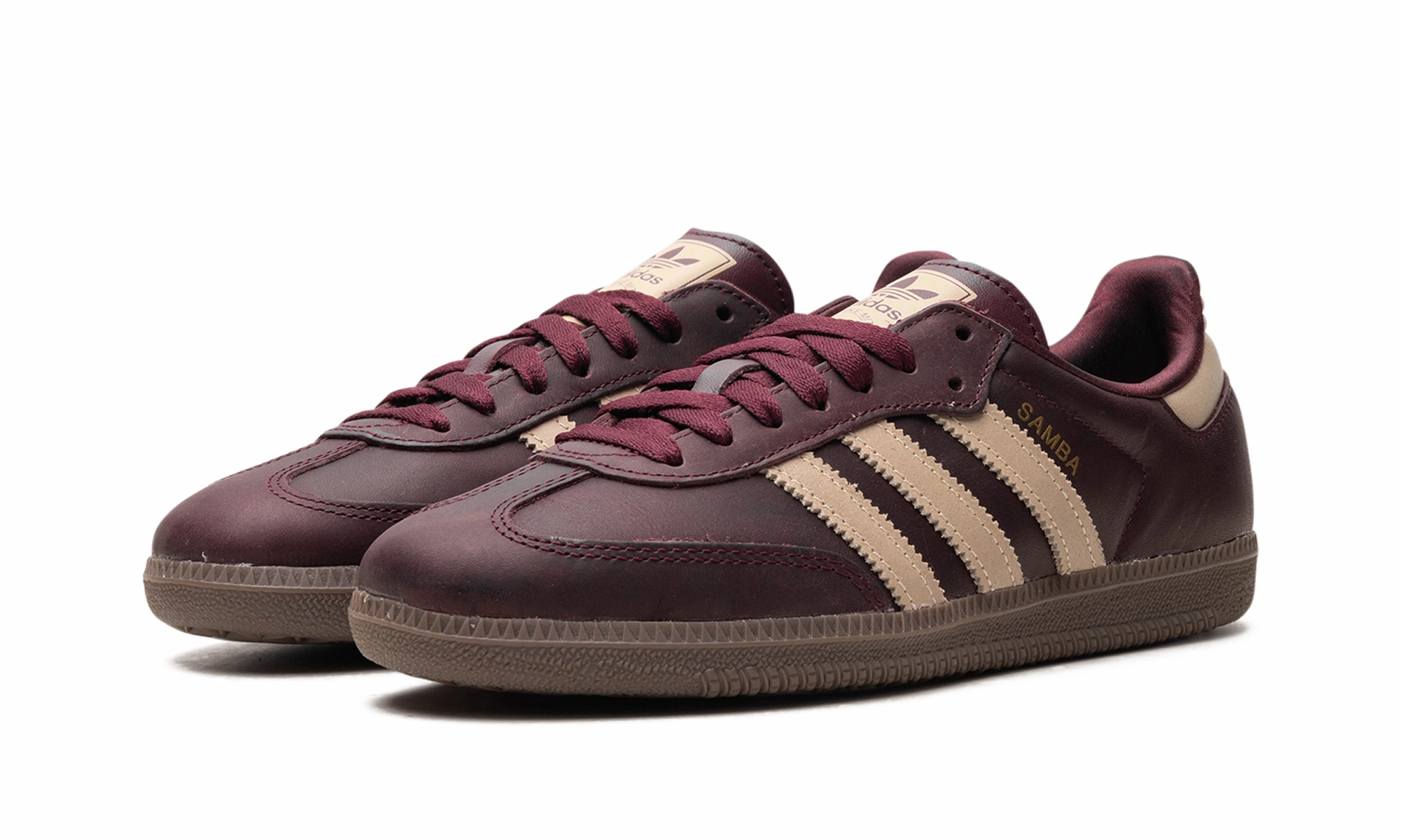 SAMBA OG WMNS "Maroon Crystal" Relaxed Vibe Date Stroll