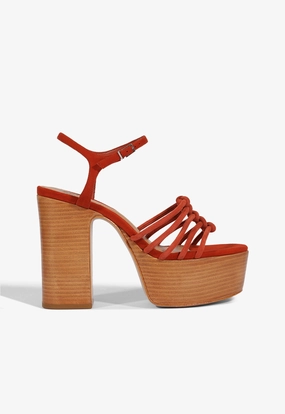 Sandy Platform Sandal Adjustable Heel Strap Summer essentials