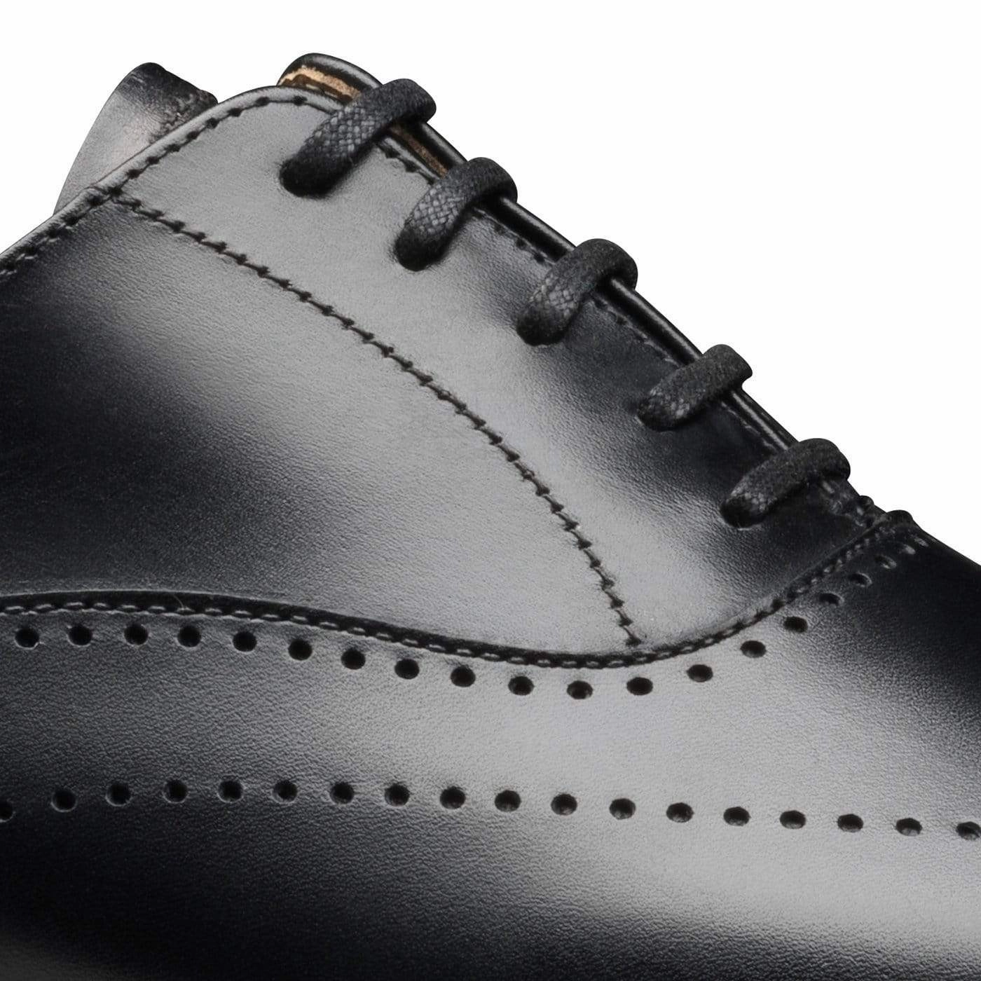 Weybridge Black Calf Cushioned Support Business Travel