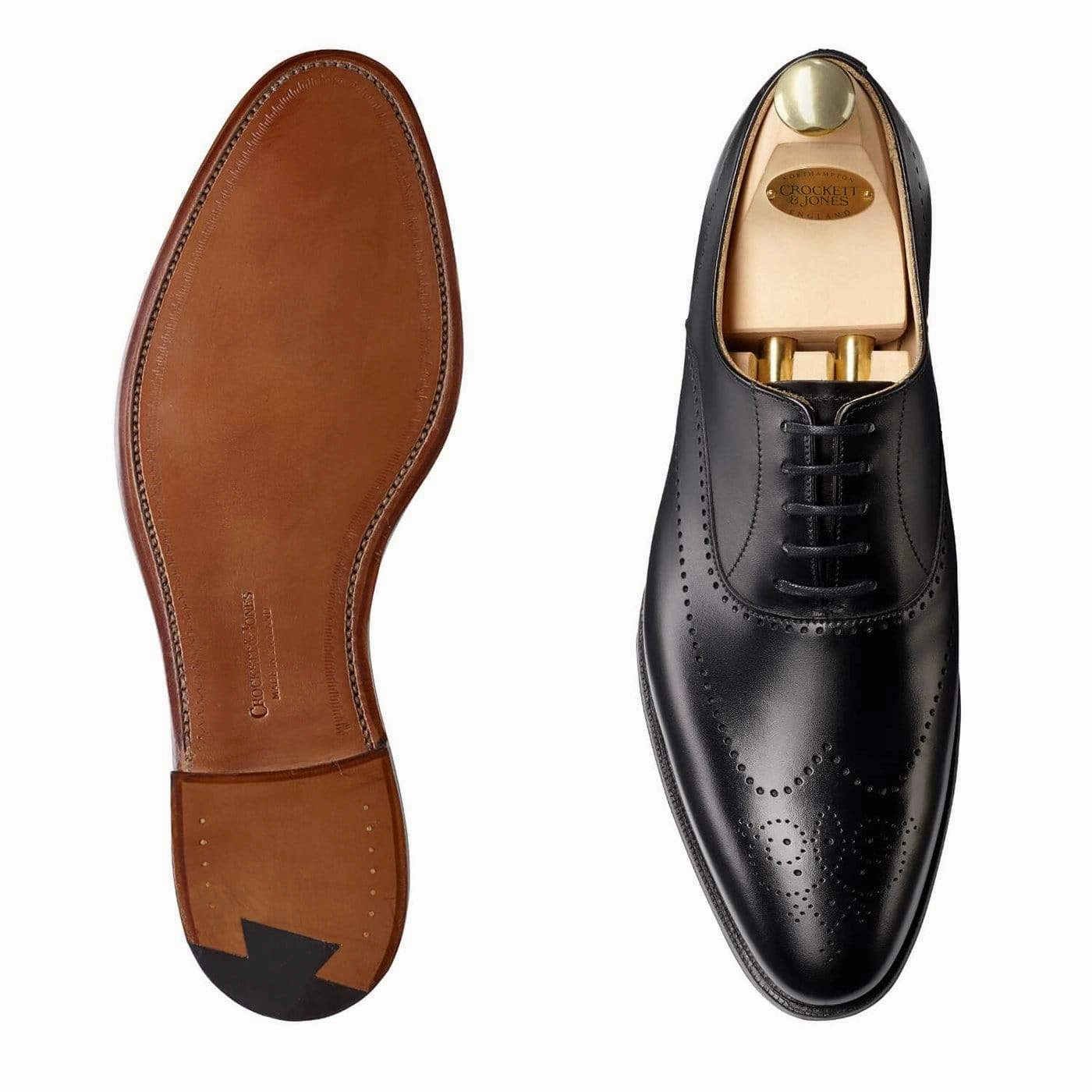Weybridge Black Calf Smooth Form Clean Looker