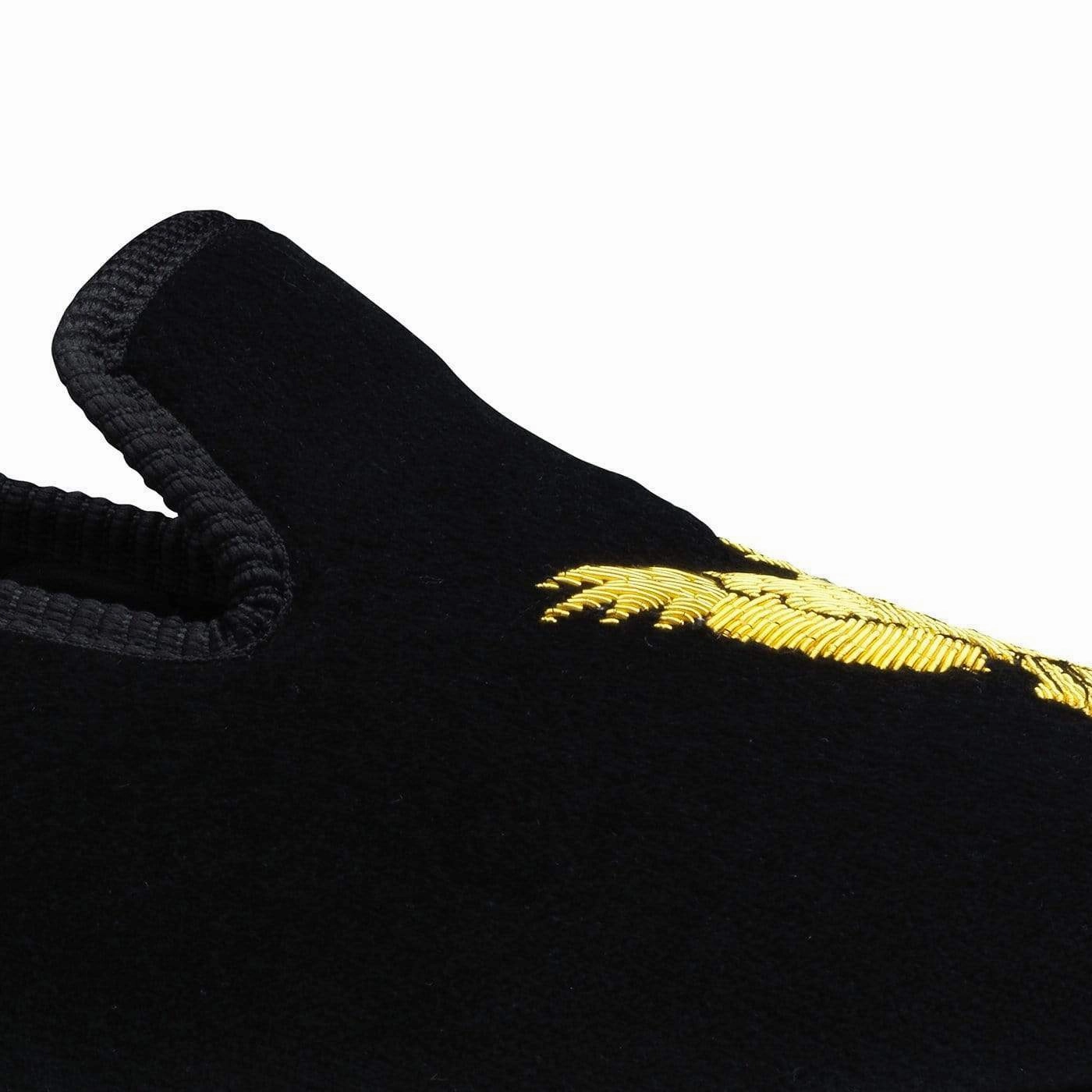 Golden Eagle Black Velvet Everyday Footwear