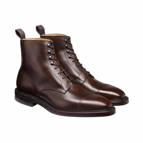 Utility Design Odor Control Treatment Argyll Dark Brown Wax Calf