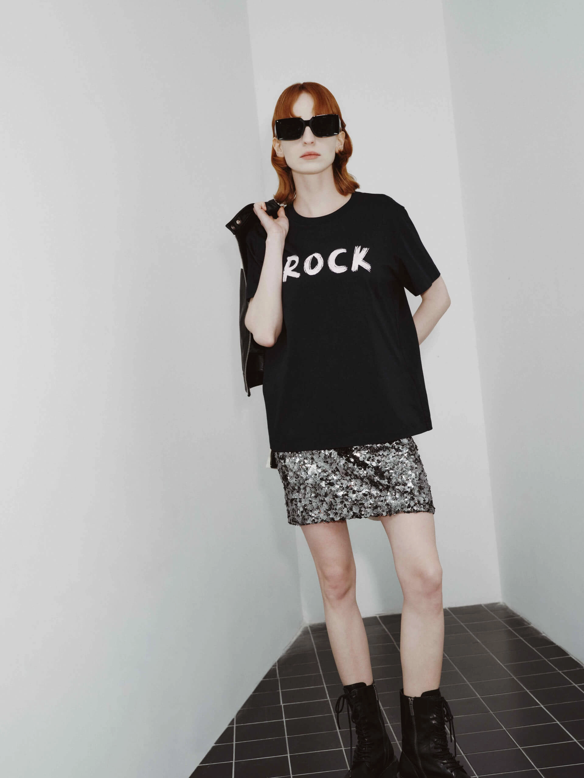 Graffiti LOVE Cotton T-shirt Non Irritating Collar