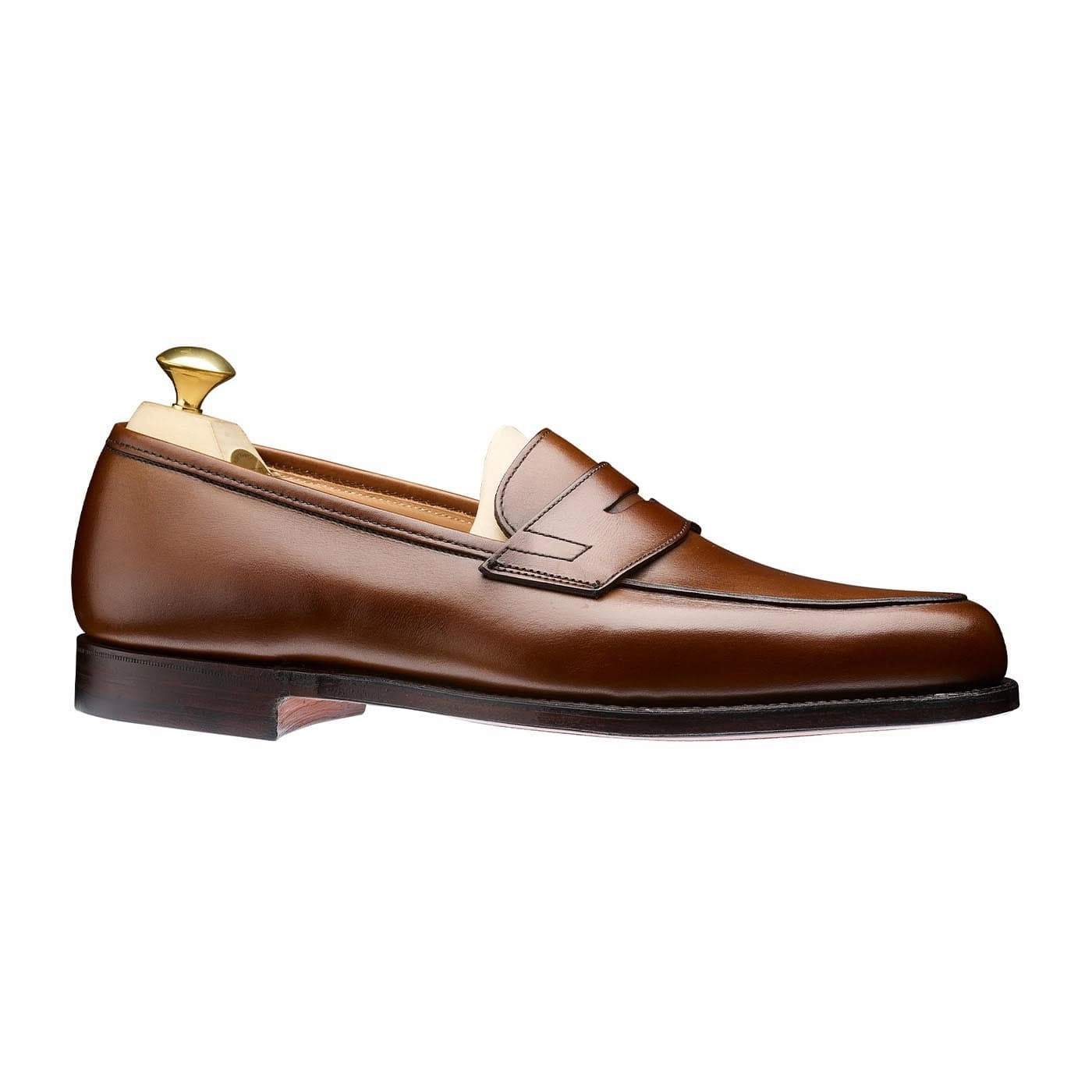 Reptile Print Grantham 2 Dark Brown Burnished Calf