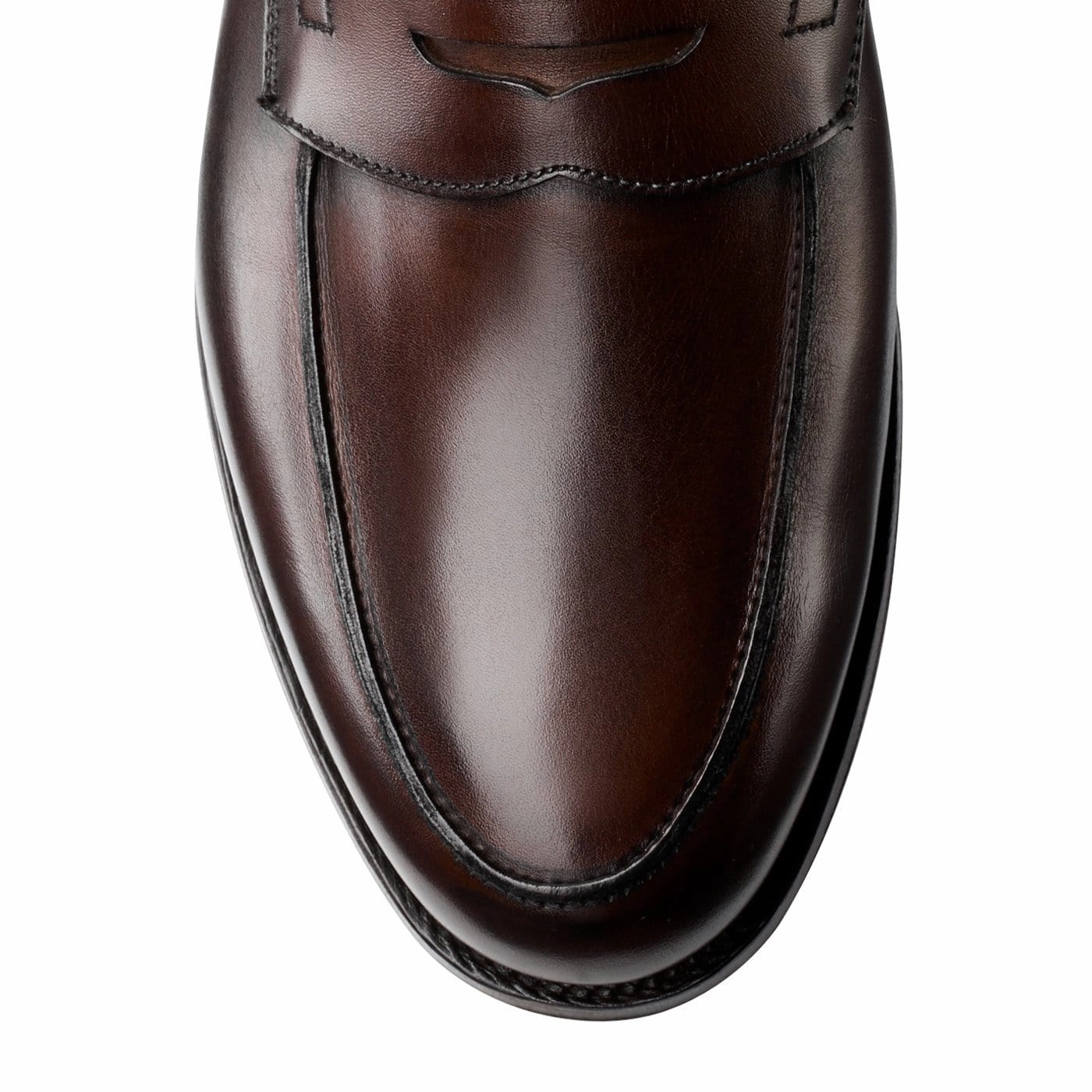 Grantham 2 Dark Brown Burnished Calf Stylish Support