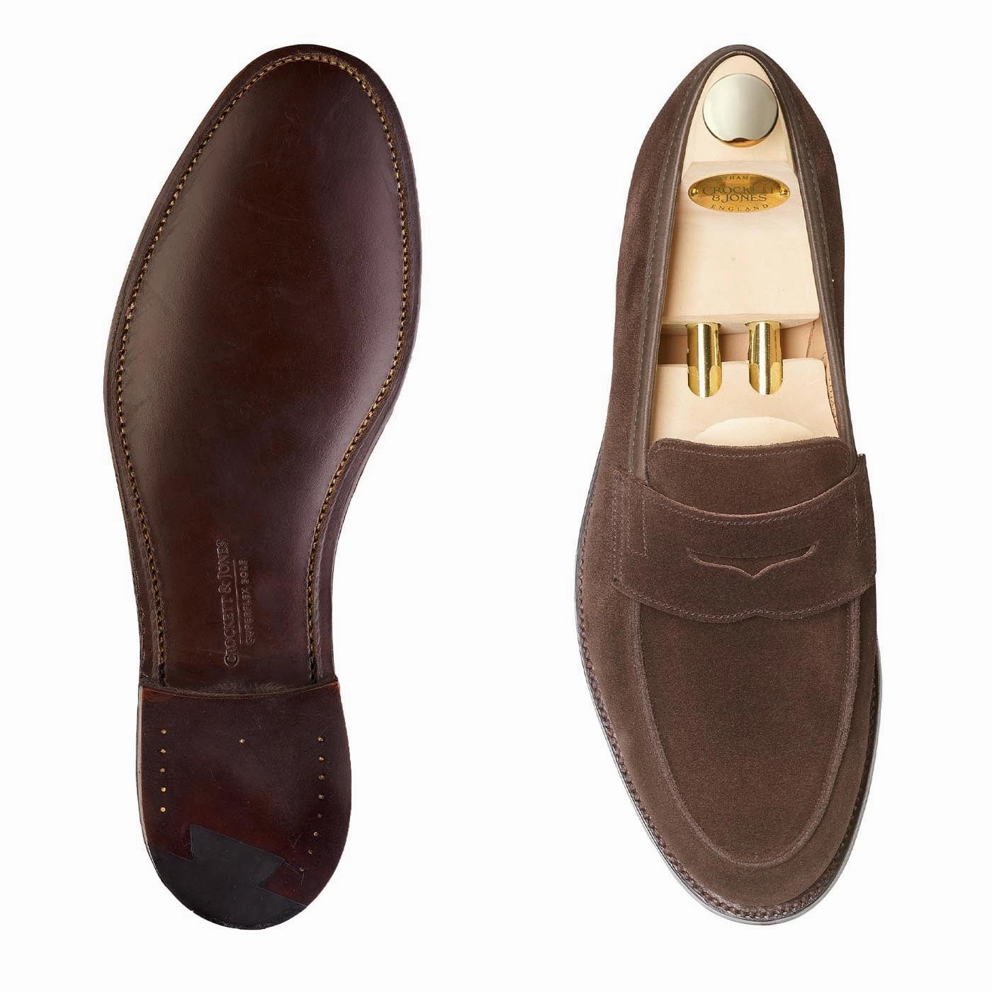 Soft Sole Grantham 2 Dark Oak Suede