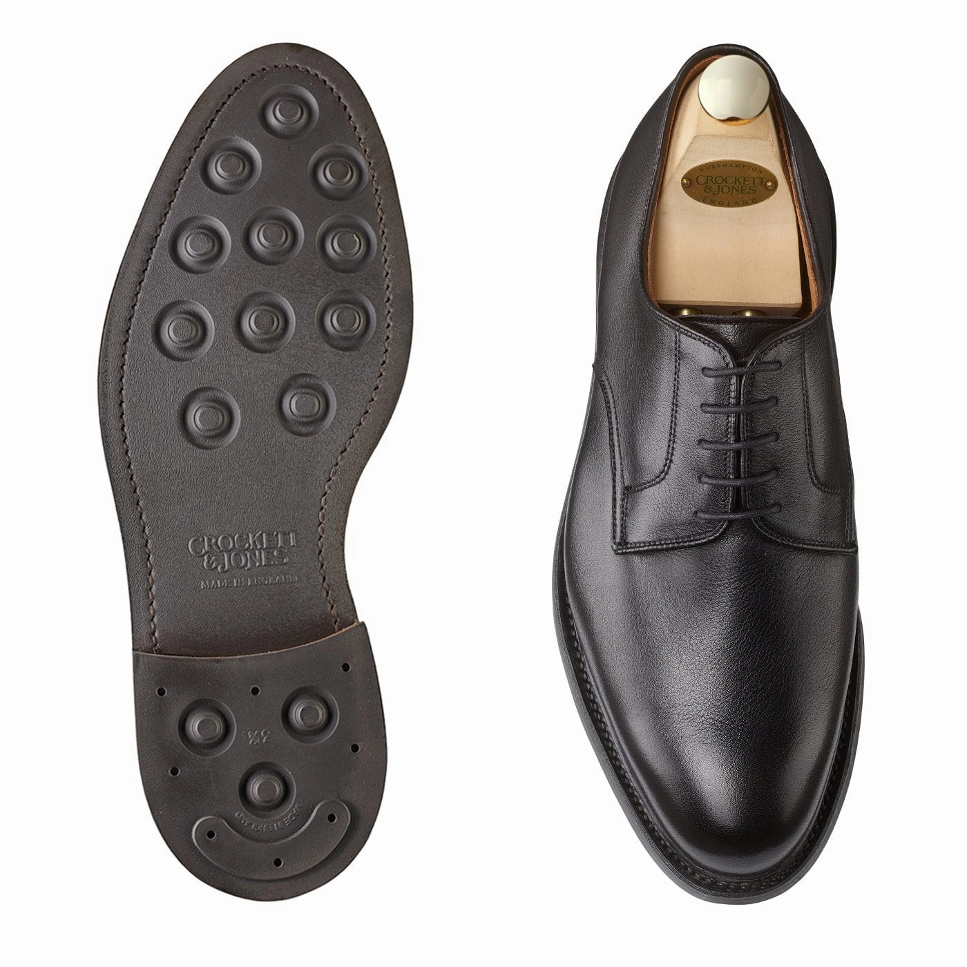 Grasmere Black Milled Calf Smart Utility