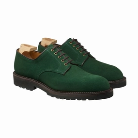 Light Wear Grasmere Bottle Green Suede