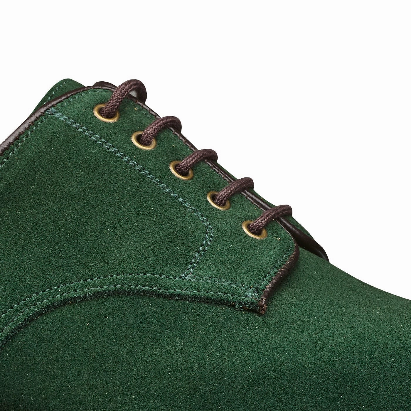 Modern Dress Extra Comfort Grasmere Bottle Green Suede