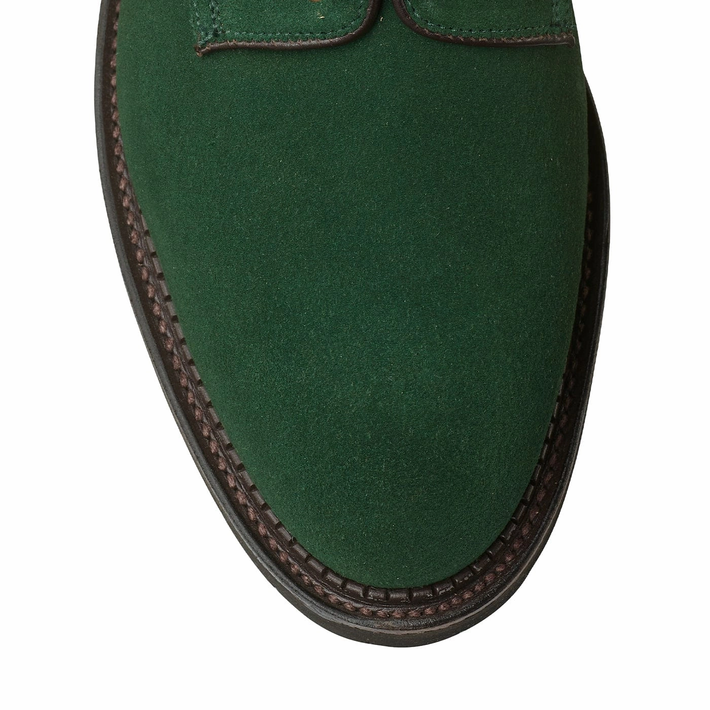 Grasmere Bottle Green Suede Street Ready Travel Pair