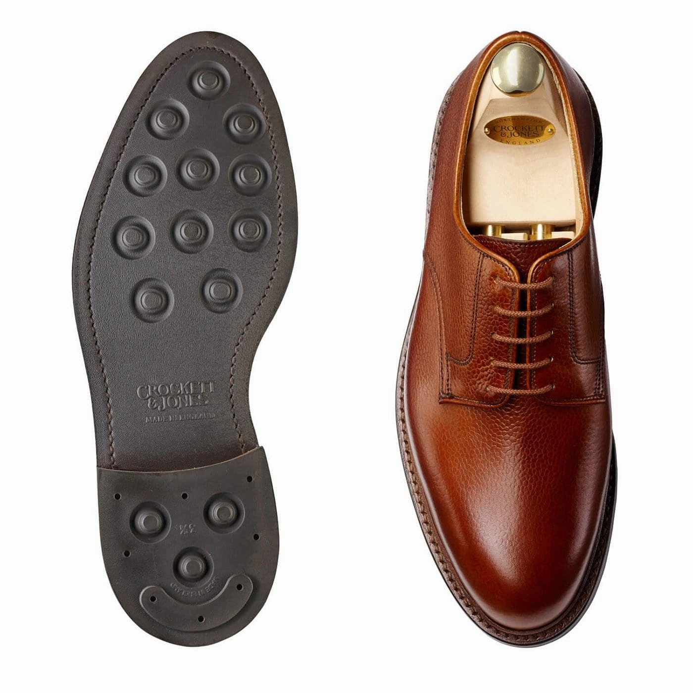 Grasmere Tan Scotch Grain Durable Everyday Fit Essential Look