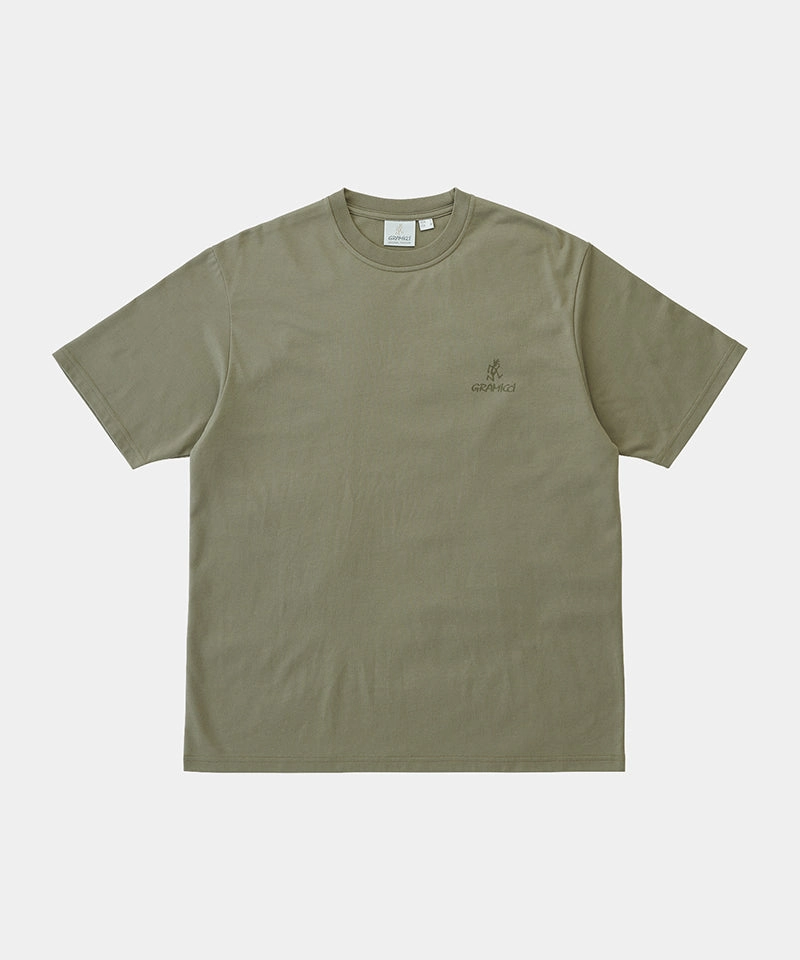 Relaxed Look One Point Logo Tee
