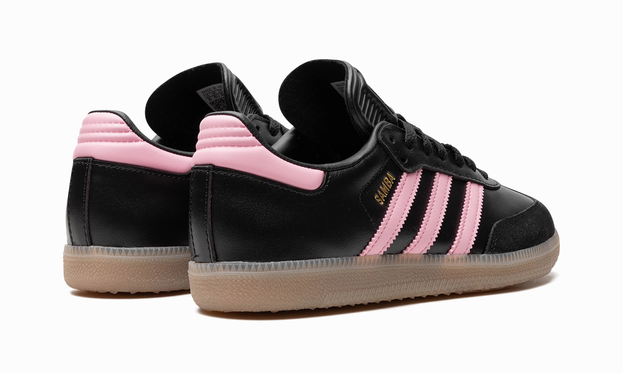 Samba "Inter Miami - Black" Durable Stitching