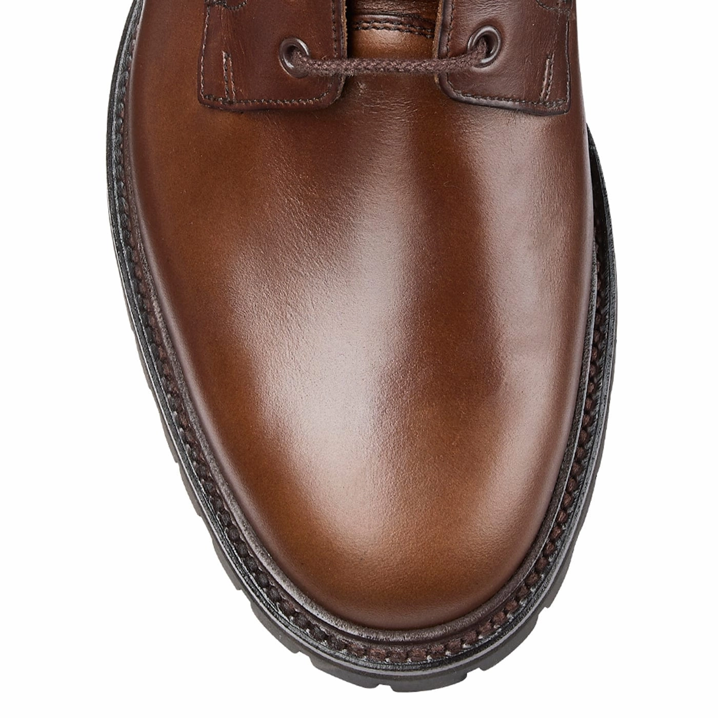 Elegant Dress Look Classic Leather Grizedale 3 Dark Brown Waterproof Sides