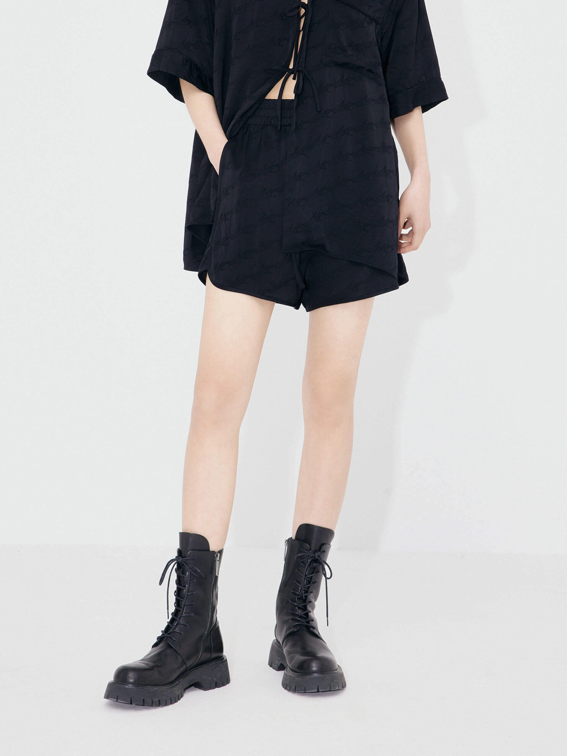 MC Jacquard Elastic Shorts All Around Fit