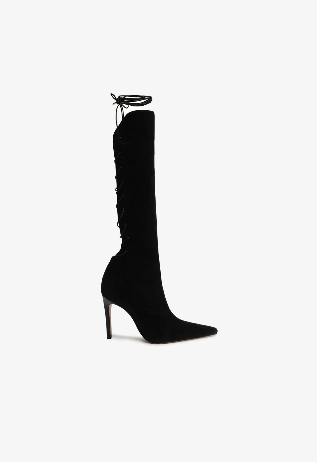 Gwen Suede Boot Crisp Finish