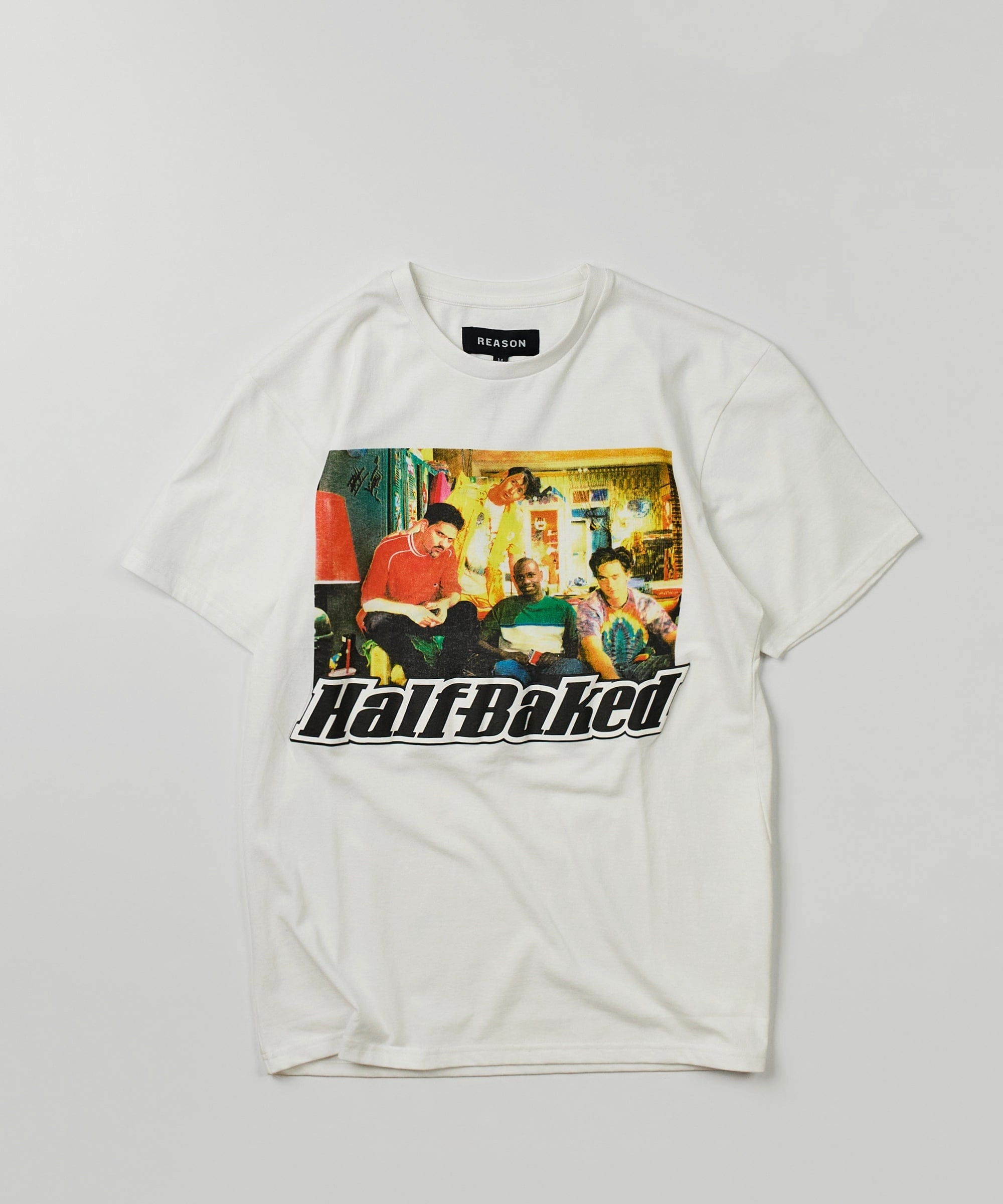 Half Baked Couch Short Sleeve Tee - White Ethical production
